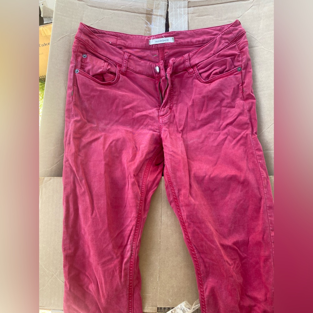 Wunderwek red pants Waist 30 Length 32